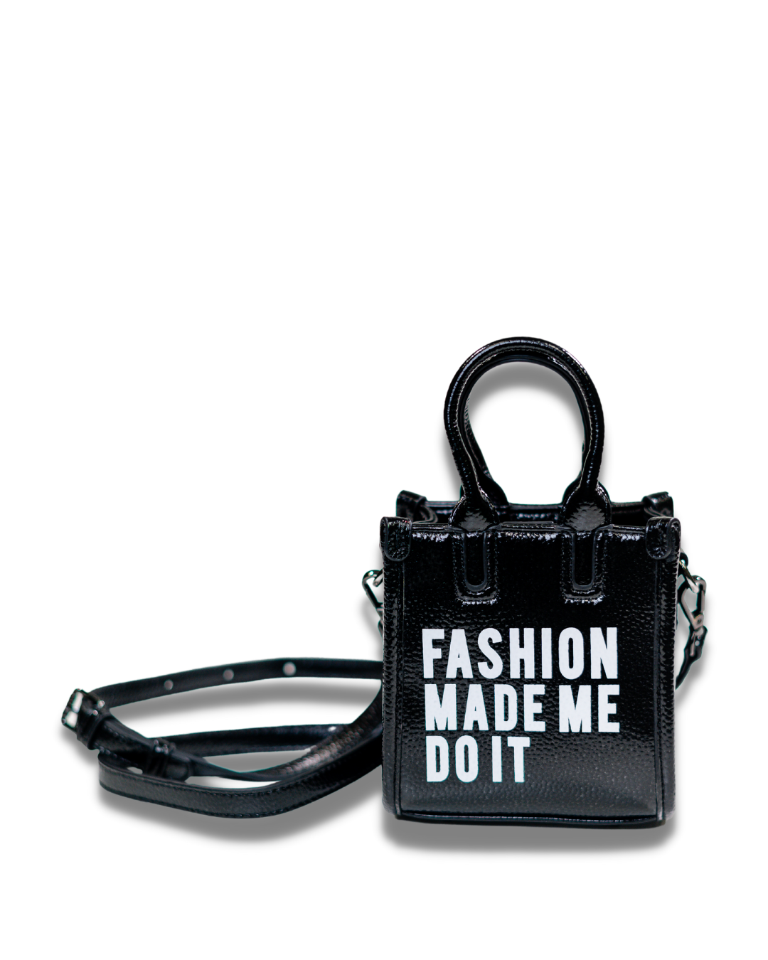 MICRO SHOPPER: BLACK PATENT