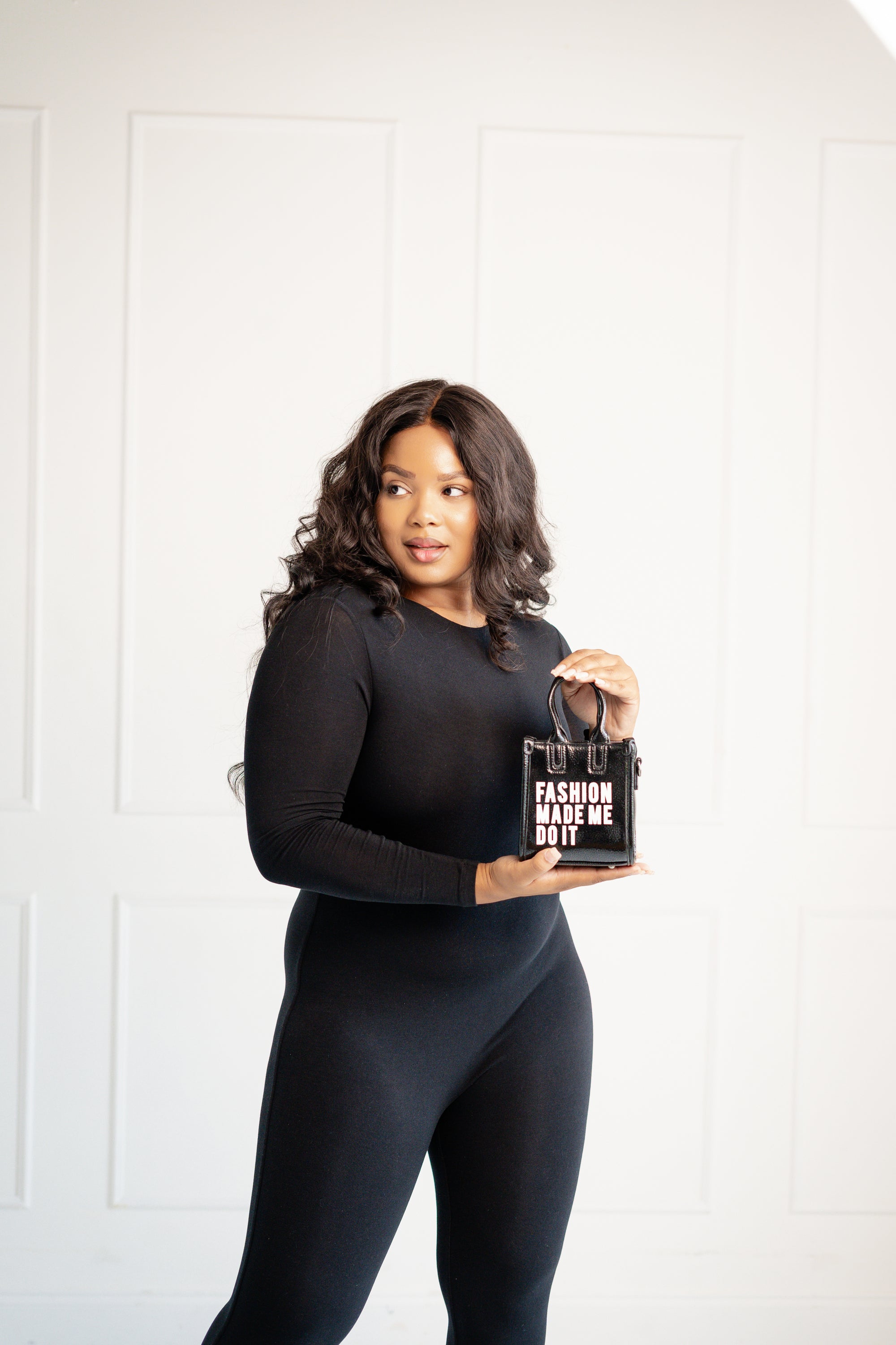 MICRO SHOPPER: BLACK PATENT