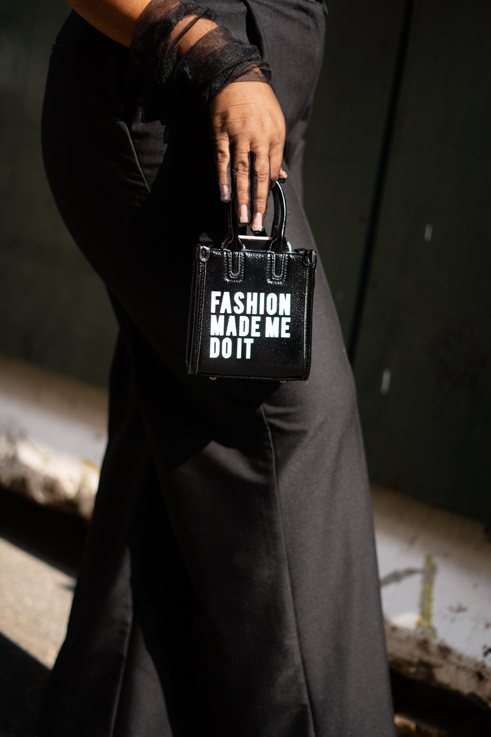 MICRO SHOPPER: BLACK PATENT