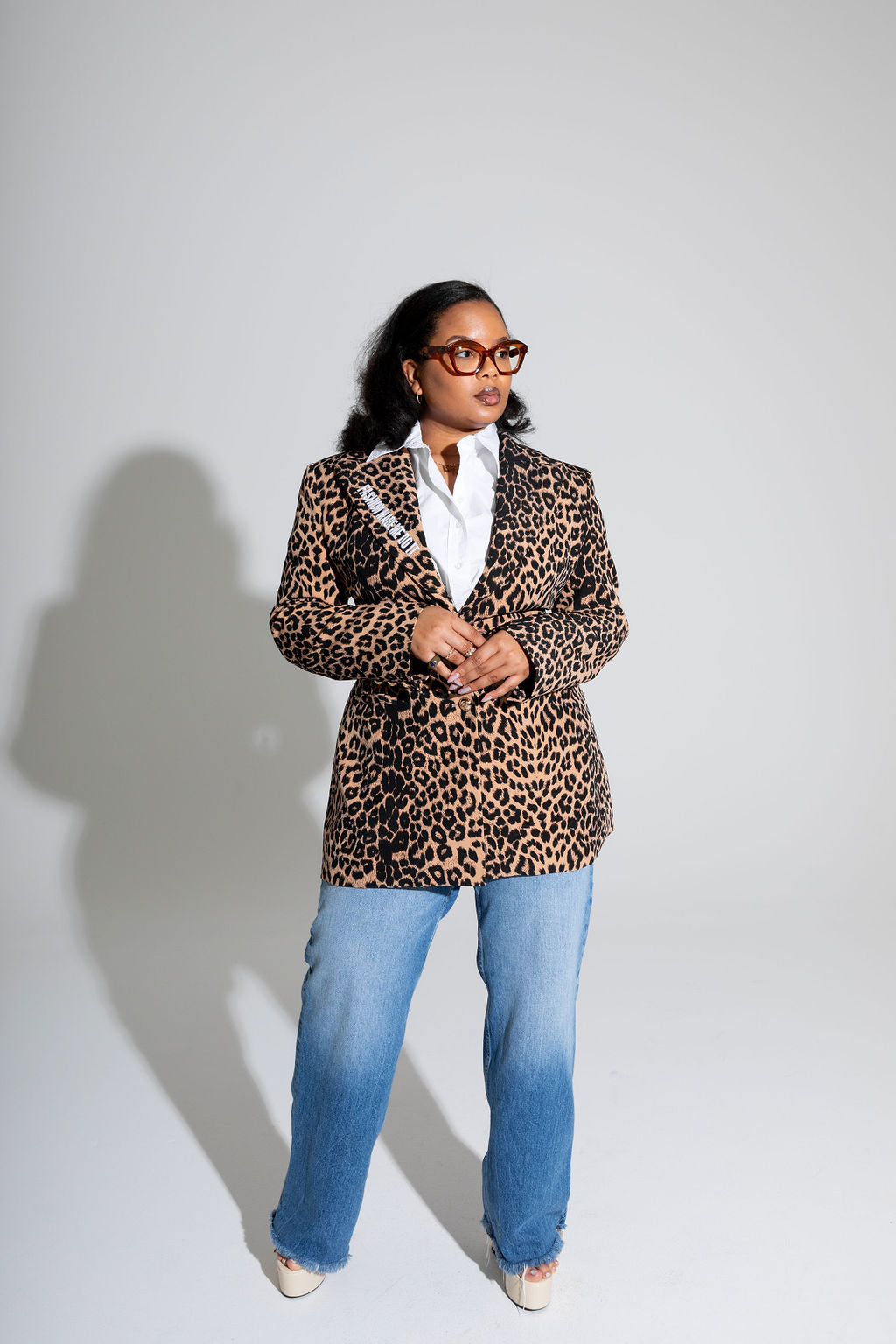 CURVE BLAZER - LEOPARD