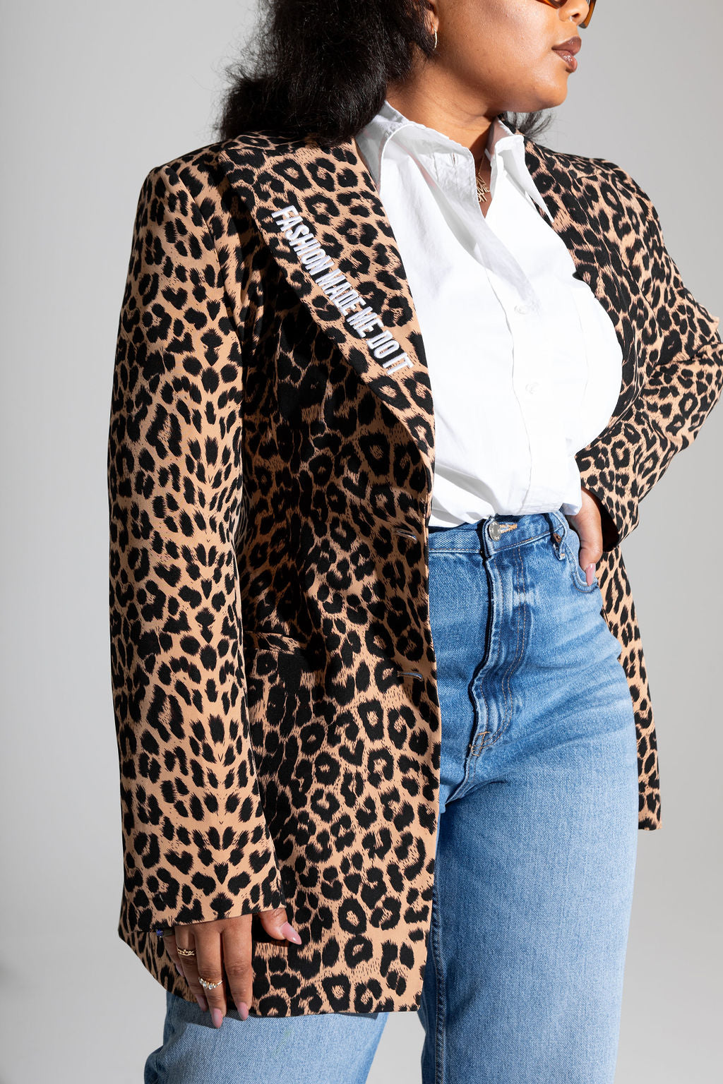 CURVE BLAZER - LEOPARD
