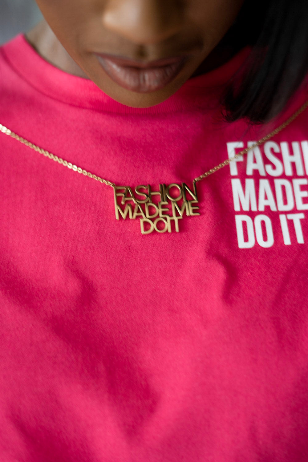 Fashion Made Me Do It Necklace