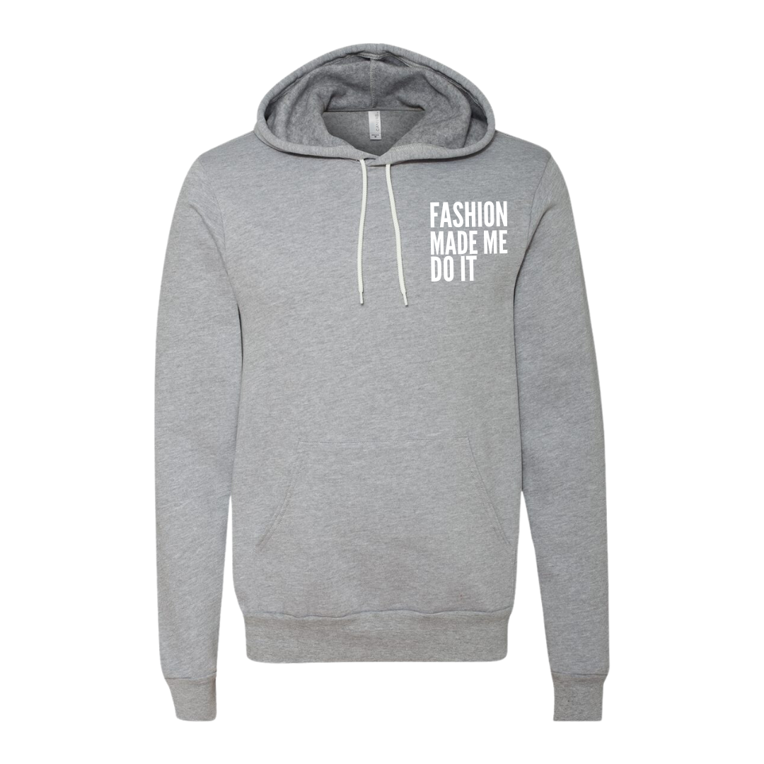 Fall Basics: HOODIE LIGHT GRAY