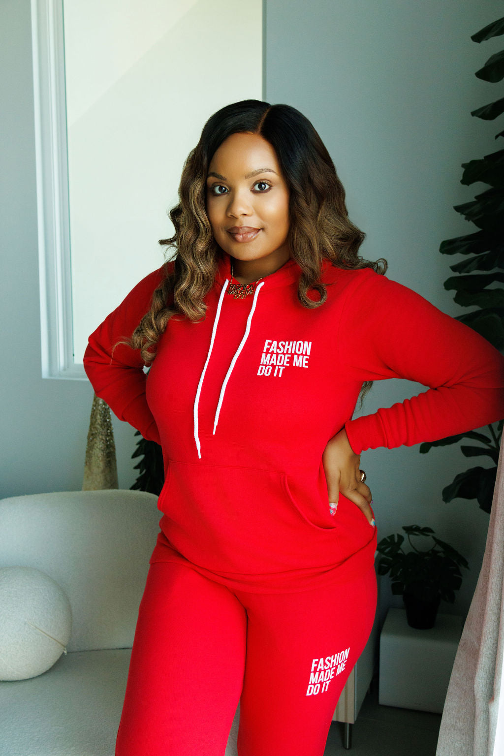 Fall Basics: HOODIE RED